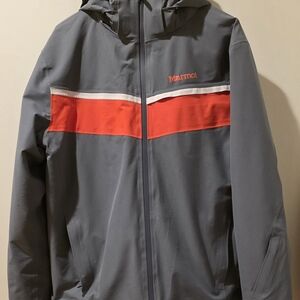 Marmot Men's Performance Jacket in Gray and Red